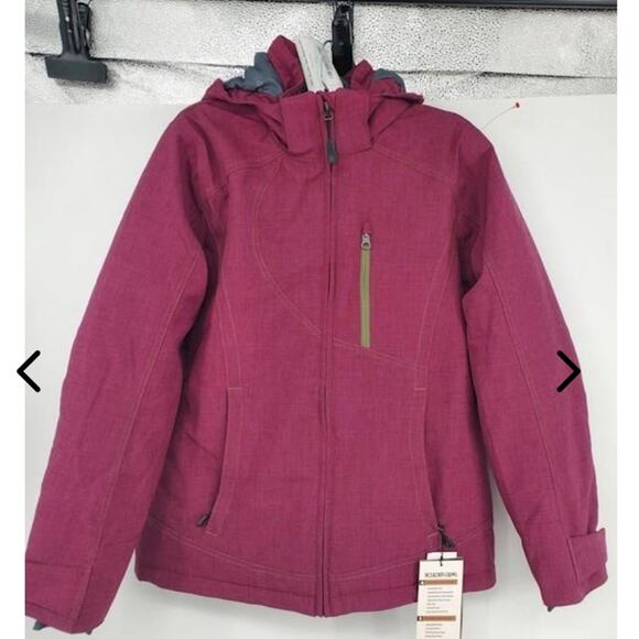 BOULDER GEAR NWT GIRLS/YOUTH SZ XL MAGENTA WATERPROOF WINTER JACKET - Picture 1 of 9